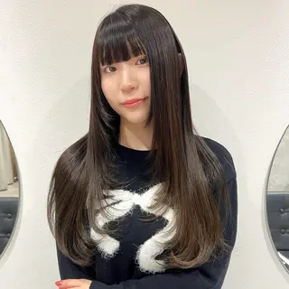 ロング AI TOKYO S所属・mizuki 【韓国レイヤー】のヘアスタイル
