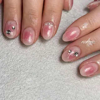 ミディアム ネイル richeri beautyのネイルデザイン