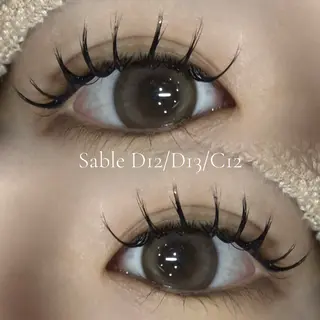 マツエク・マツパ 瀬名波 舞桜のマツエク・マツパデザイン