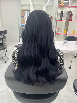 ロング ❤︎ワンホンガーリー なハイトーンヘア❤︎のヘアスタイル