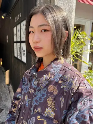 ショート レイヤー/暖色/ 髪質改善/永礼芳果のヘアスタイル