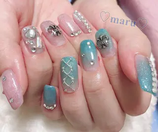 ネイル まるみ ♡のネイルデザイン