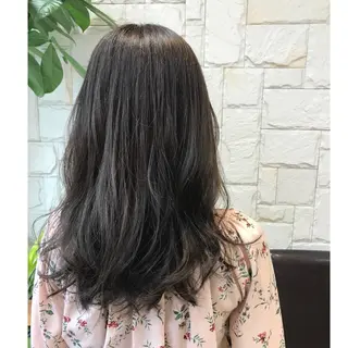 ミディアム 髪質改善 艶髪🔵ﾌｾﾅｵﾔのヘアスタイル