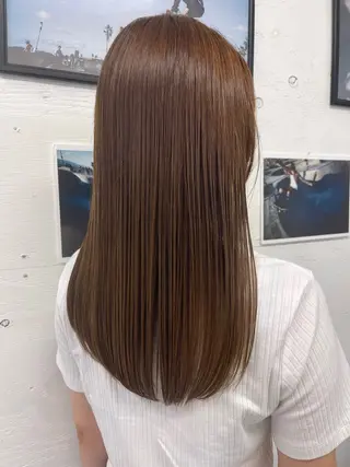 カラー 篠崎 佑季のヘアスタイル