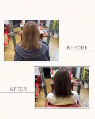 ミディアム cureK所属・米倉 麻衣のヘアスタイル