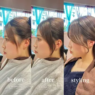 ミディアム 🌿寄り添い型美容師 🌿yuiのヘアスタイル