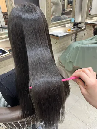 ロング 兒玉/暖色系🌹✨ 髪質改善🫧のヘアスタイル