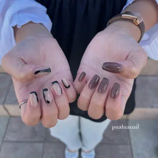 ネイル pualua miharuのネイルデザイン