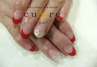 ミディアム ネイル ネイルサロン Cureのネイルデザイン