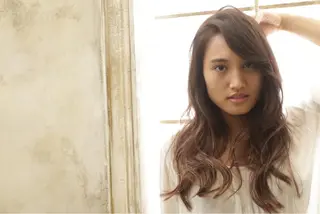 ミディアム セミロング ロング カラー カラー/髪質改善スペ シャリスト宮本　伸一のヘアスタイル