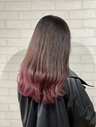 ロング カラー vis lien　川口店所属・土屋 咲希のヘアスタイル