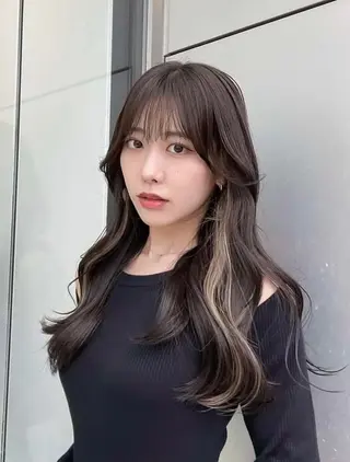 ミディアム カラー 🌫️大人韓国ヘア 🌫️naoyaのヘアスタイル