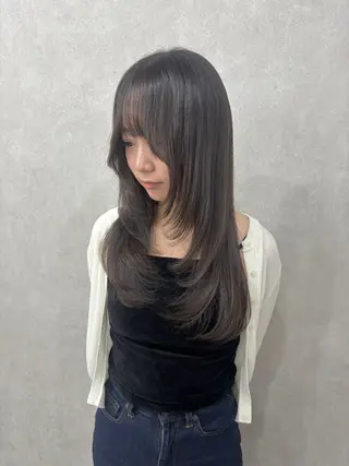 ロング 梅田\カットモデル\ 拓都🧩のヘアスタイル
