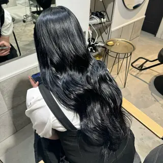 ロング カラー わださこ ひなこのヘアスタイル
