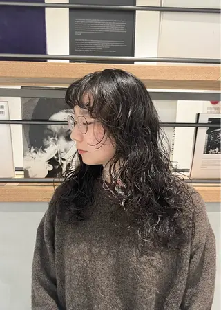ロング パーマ/名古屋パーマ / コデラ ナナホのヘアスタイル