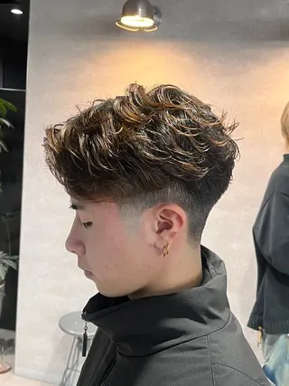 パーマ スペインカールパーマ 特化/しょうま🌟のヘアスタイル