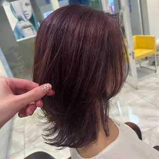 ミディアム 白髪染め /増田桃子のヘアスタイル