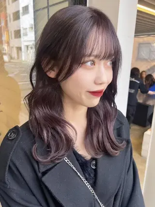 ロング カラー ナチュラルカラー karinのヘアスタイル