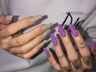 ネイル lucky nail 歌舞伎町のネイルデザイン