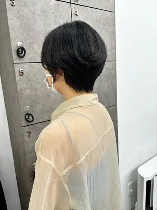 ショート 門崎未依/レイヤー/ メンズカット🪿🌼のヘアスタイル