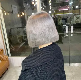 ミディアム カラー MIRAC所属・Ryoichi⛓️ 韓国ヘア/ハイトーンのヘアスタイル