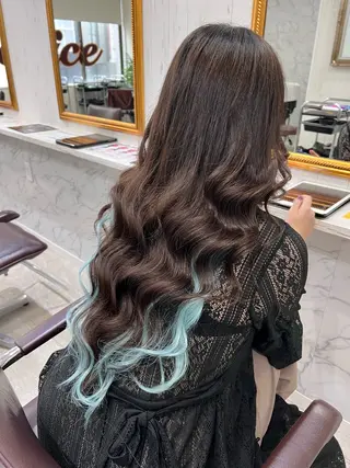 ロング カラー 心斎橋/エクステ /SEIYAのヘアスタイル