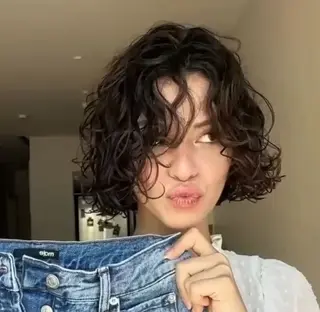 パーマ NANA/ 暖色カラー/ボブのヘアスタイル