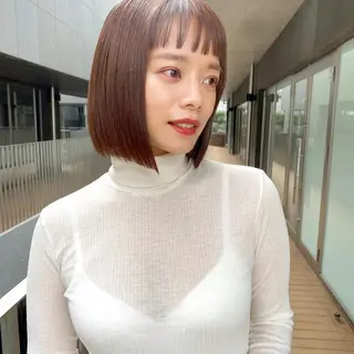ショート 三浦 望のヘアスタイル
