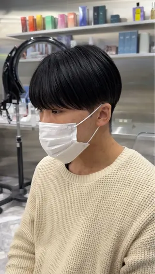 メンズ 酸性ストレート /ハイトーン/つばさのヘアスタイル