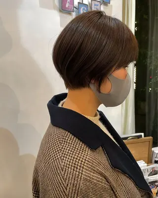 ショート 岡部 ひな/銀座のヘアスタイル