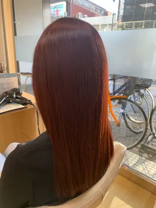 ロング 平川 忠明のヘアスタイル