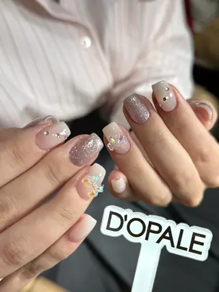 ネイル D‘OPALEサロン所属・長さ出し専門店 上野kkのネイルデザイン