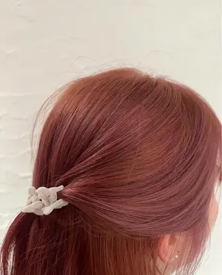 カラー 林 妃和のヘアスタイル