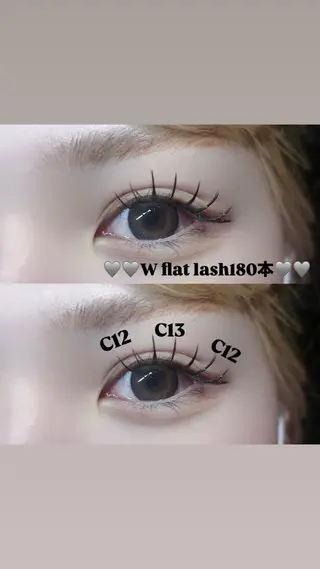 マツエク・マツパ shucre太田川 hisanaのマツエク・マツパデザイン