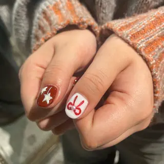 ネイル AMRITA omotesando所属・艶ｶﾗｰ･:*個性派 ﾈｲﾙ🦋mire-のネイルデザイン