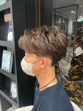 メンズ 長尾 康生のヘアスタイル