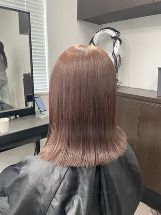 ミディアム カラー 🎀暖色/ラベンダー /paru🤍のヘアスタイル