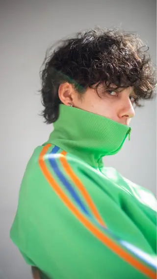 メンズ 🌈圧倒的デザイン パーマ　関和希のヘアスタイル