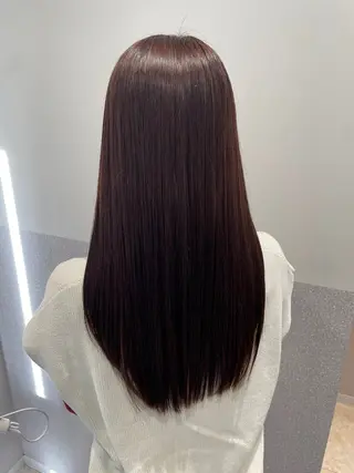 セミロング カラー 女性リピ90%🍨 🩷佐藤みずきのヘアスタイル