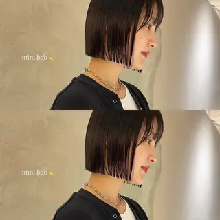 ミディアム 横浜/ショート/ レイヤーカットのヘアスタイル