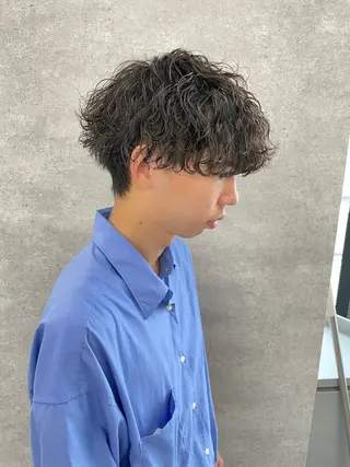 パーマ メンズ イケメン製造機 🔥上原沙羅🔥のヘアスタイル