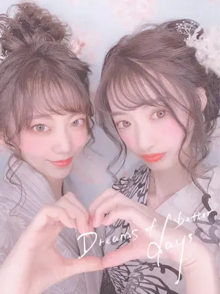 ヘアアレンジ Achieve 三ノ宮のヘアスタイル