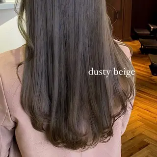 ロング カラー eclart ayaのヘアスタイル