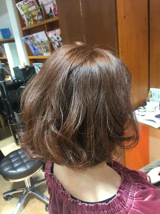 ミディアム カラー ✨🌿大人可愛い愛さ れhair🌿✨松本のヘアスタイル
