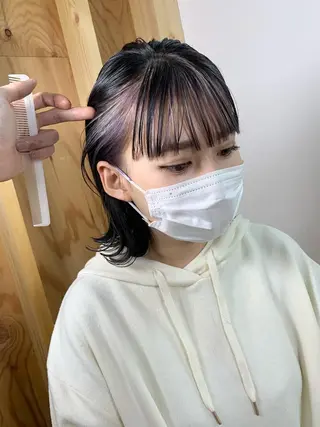 ミディアム カラー tension 【テンション】のヘアスタイル