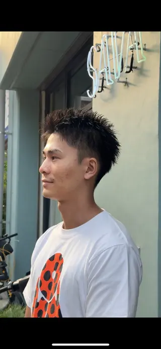 ショート 影山 蒼太のヘアスタイル