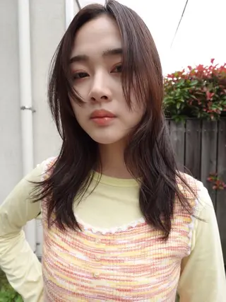 ショート カラー パーマ CEINE PATHのヘアスタイル