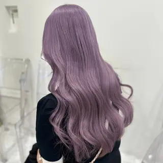 ミディアム カラー 🎀🧁ダメージレス 艶髪カラー🧁🎀のヘアスタイル