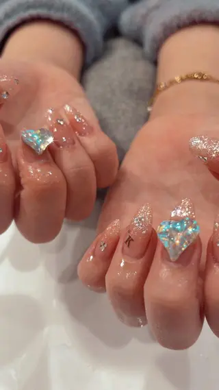 ネイル wooone所属・鶴橋wooone nail.rieのネイルデザイン