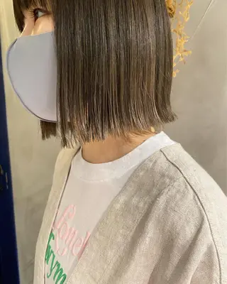 ショート カラー デザインカラー/パー マ🦖外岡咲希🦖のヘアスタイル